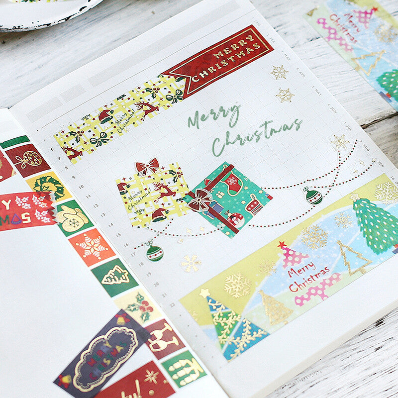 BGM Christmas Masking Tape - Limited Edition - Festive Animals