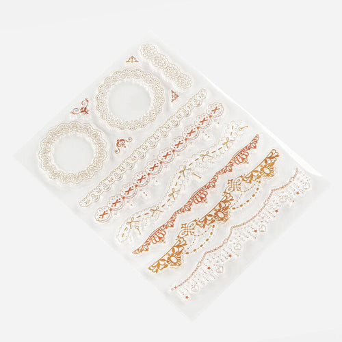 BGM Clear Stamp - Lace