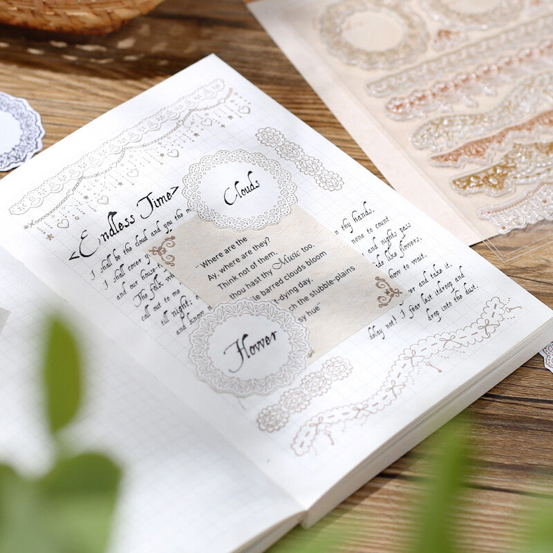 BGM Clear Stamp - Lace