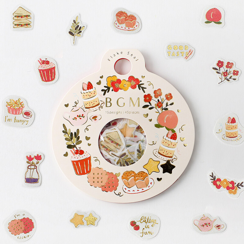BGM Decorative Paper Stickers - Dessert