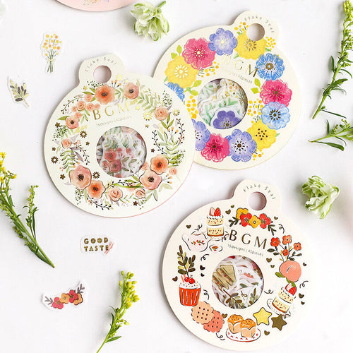 BGM Decorative Paper Stickers - Anemone