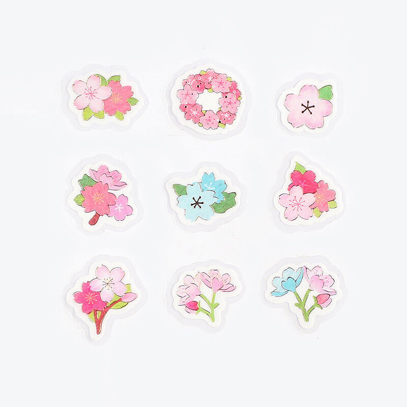 BGM Flake Stickers - Cherry Blossom - Limited Spring Edition
