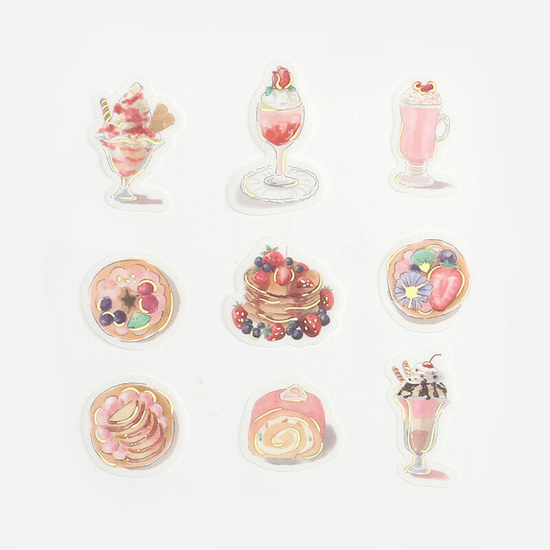 BGM Flake Stickers - Dessert Shop