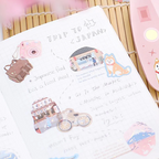 BGM Flake Stickers - Japan Travel - Limited Summer Edition