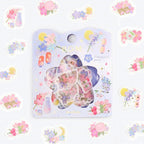 BGM Flake Stickers - Moonlit Night - Limited Spring Edition