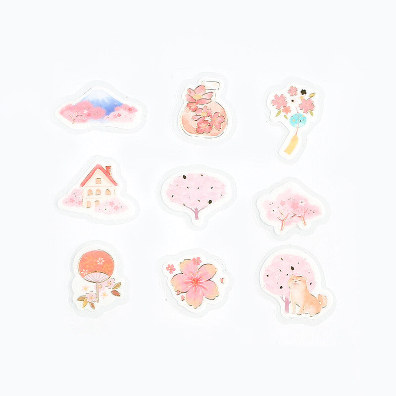 BGM Flake Stickers - Spring in Countryside - Limited Spring Edition