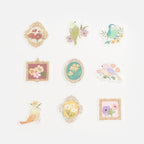 BGM Flake Stickers - Vintage Summer Garden