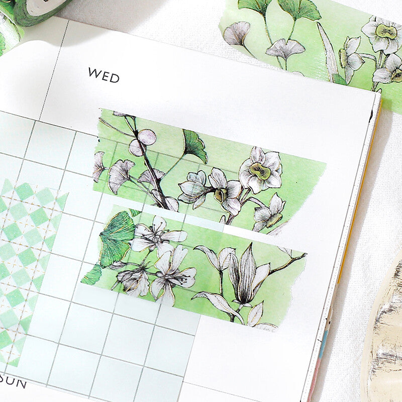 BGM Floral Masking Tape
