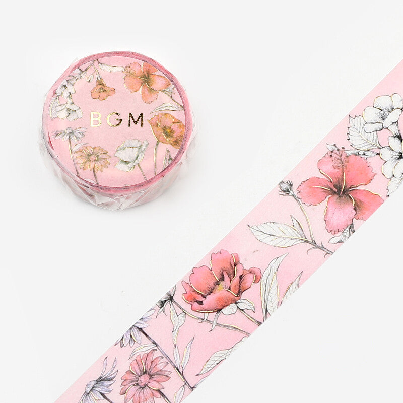 BGM Floral Masking Tape