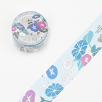 BGM Floral World Masking Tape - Morning Glory