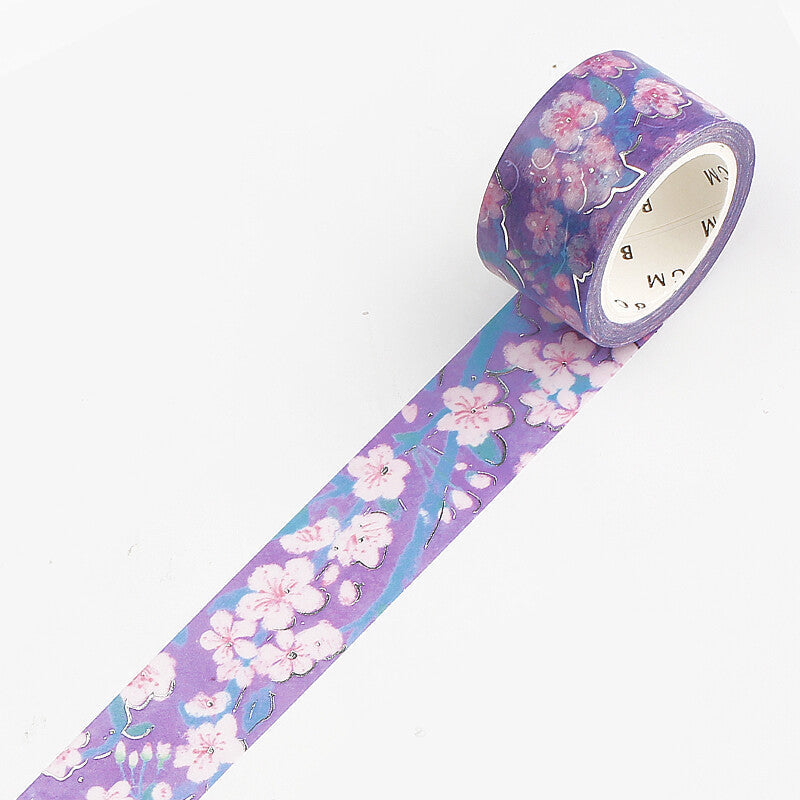 BGM Hanami Masking Tape - Purple Blossom - Limited Spring Edition