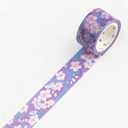 BGM Hanami Masking Tape - Purple Blossom - Limited Spring Edition