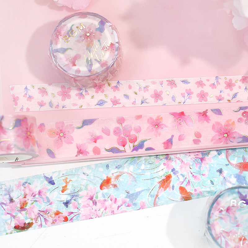 BGM Hanami Masking Tape - Spring In Kyoto - Limited Spring Edition