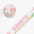 BGM Little World Masking Tape - Blooming Garden