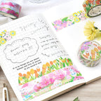 BGM Little World Masking Tape - Blooming Garden