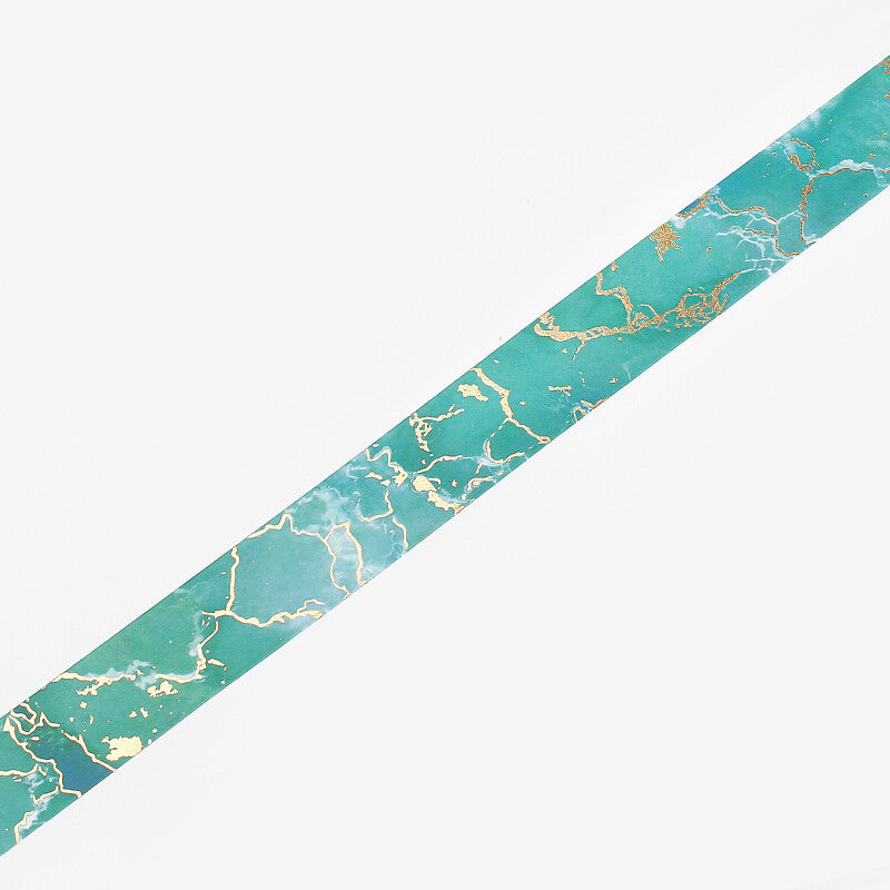 BGM Marble Masking Tape - Sea Green