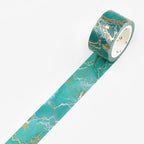 BGM Marble Masking Tape - Sea Green