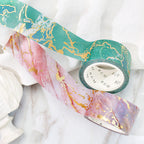 BGM Marble Masking Tape - Sea Green