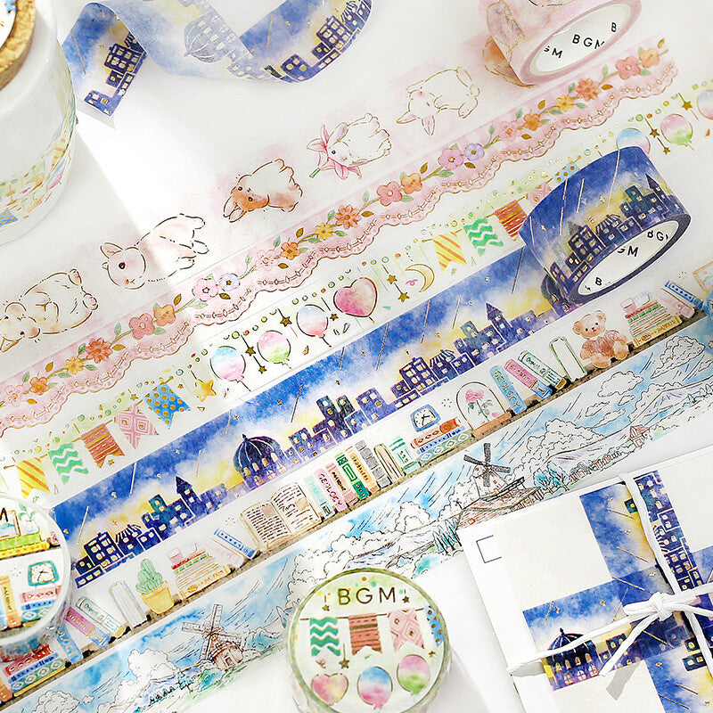 BGM Masking Tape - Flags & Balloons