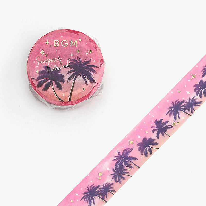 BGM Masking Tape - Palm Beach - Limited Summer Edition