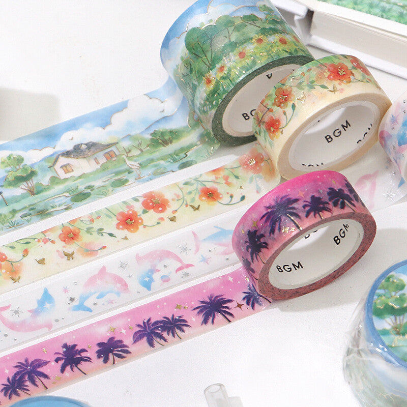 BGM Masking Tape - Palm Beach - Limited Summer Edition