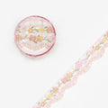BGM Masking Tape - Pink Floral Lace