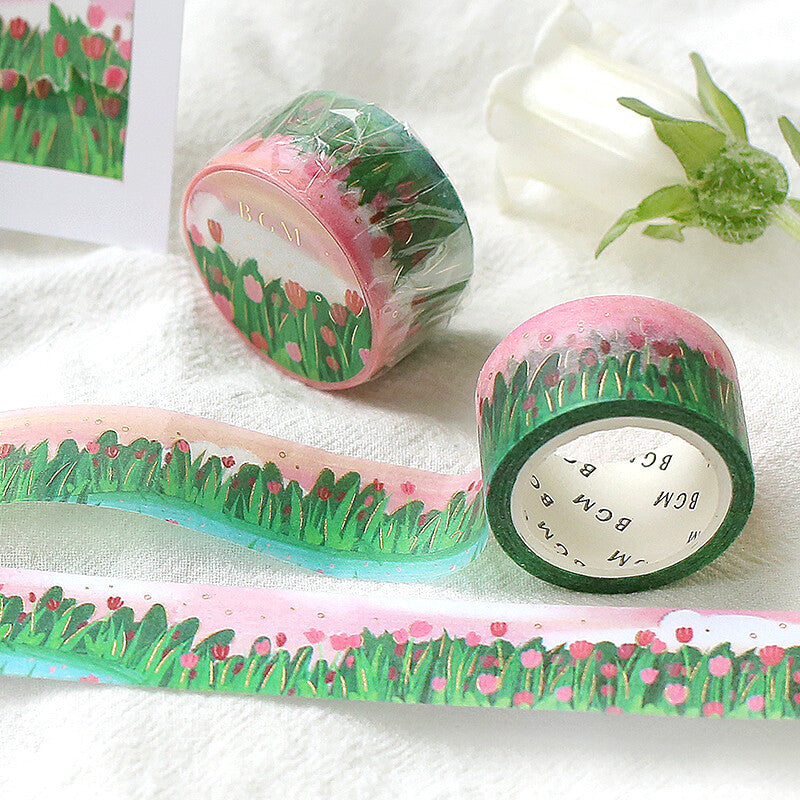 BGM Masking Tape - Tulip Fields