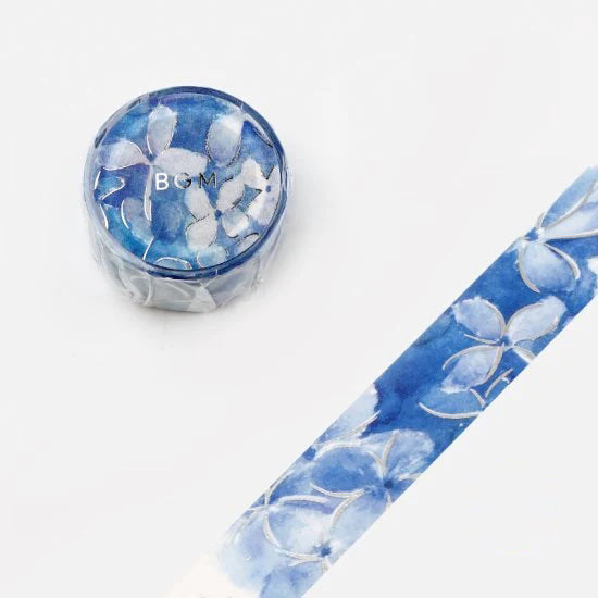 BGM Masking Tape - Watercolor Flowers - Hydrangea