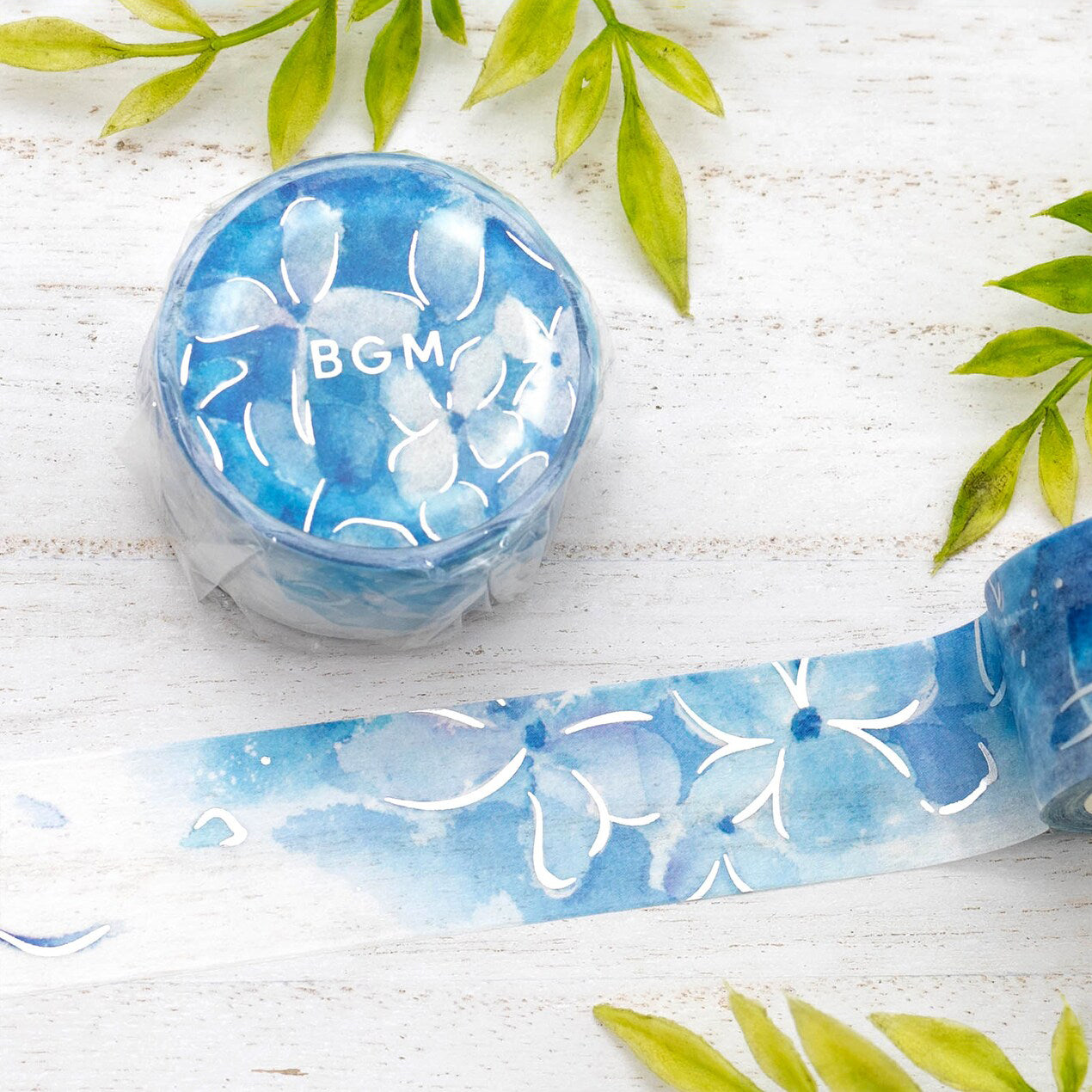 BGM Masking Tape - Watercolor Flowers - Hydrangea