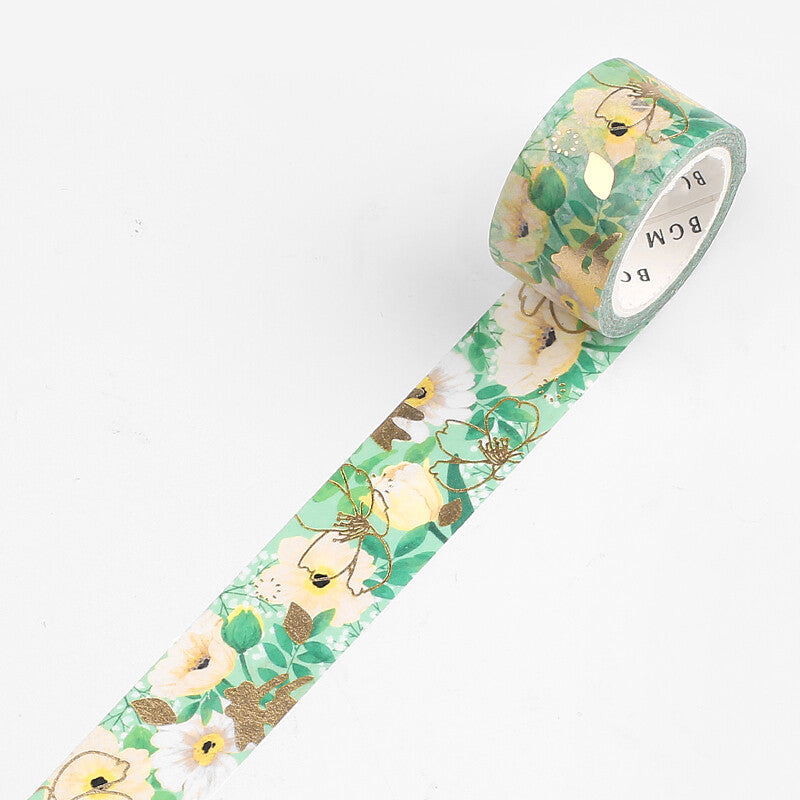 BGM Flower Melody Masking Tape - Anemone