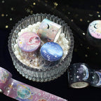 BGM Glowing Universe Masking Tape - Moon Phases