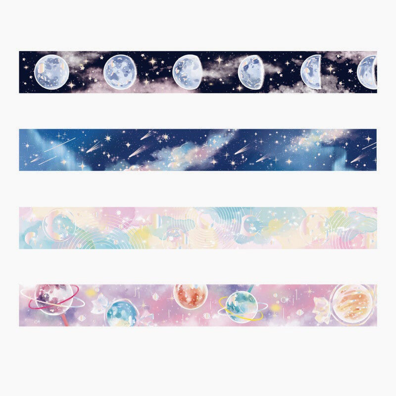 BGM Glowing Universe Masking Tapes - Planets