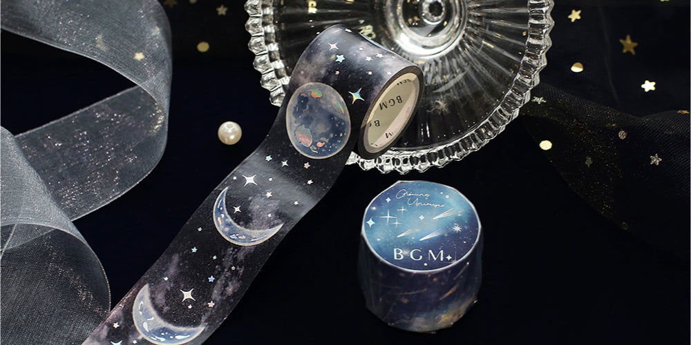 BGM Glowing Universe Masking Tapes - Planets