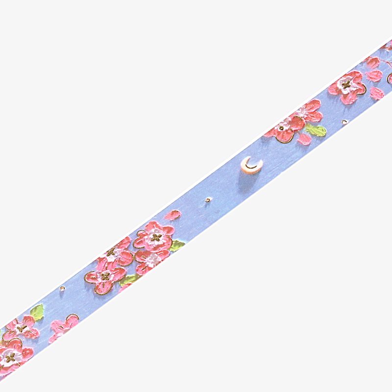 BGM Oil Painting Masking Tape - Moon Flower