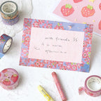 BGM Oil Painting Masking Tape - Moon Flower