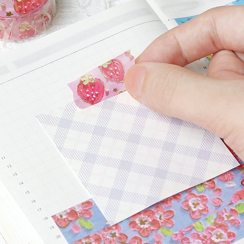 BGM Oil Painting Masking Tape - Moon Flower