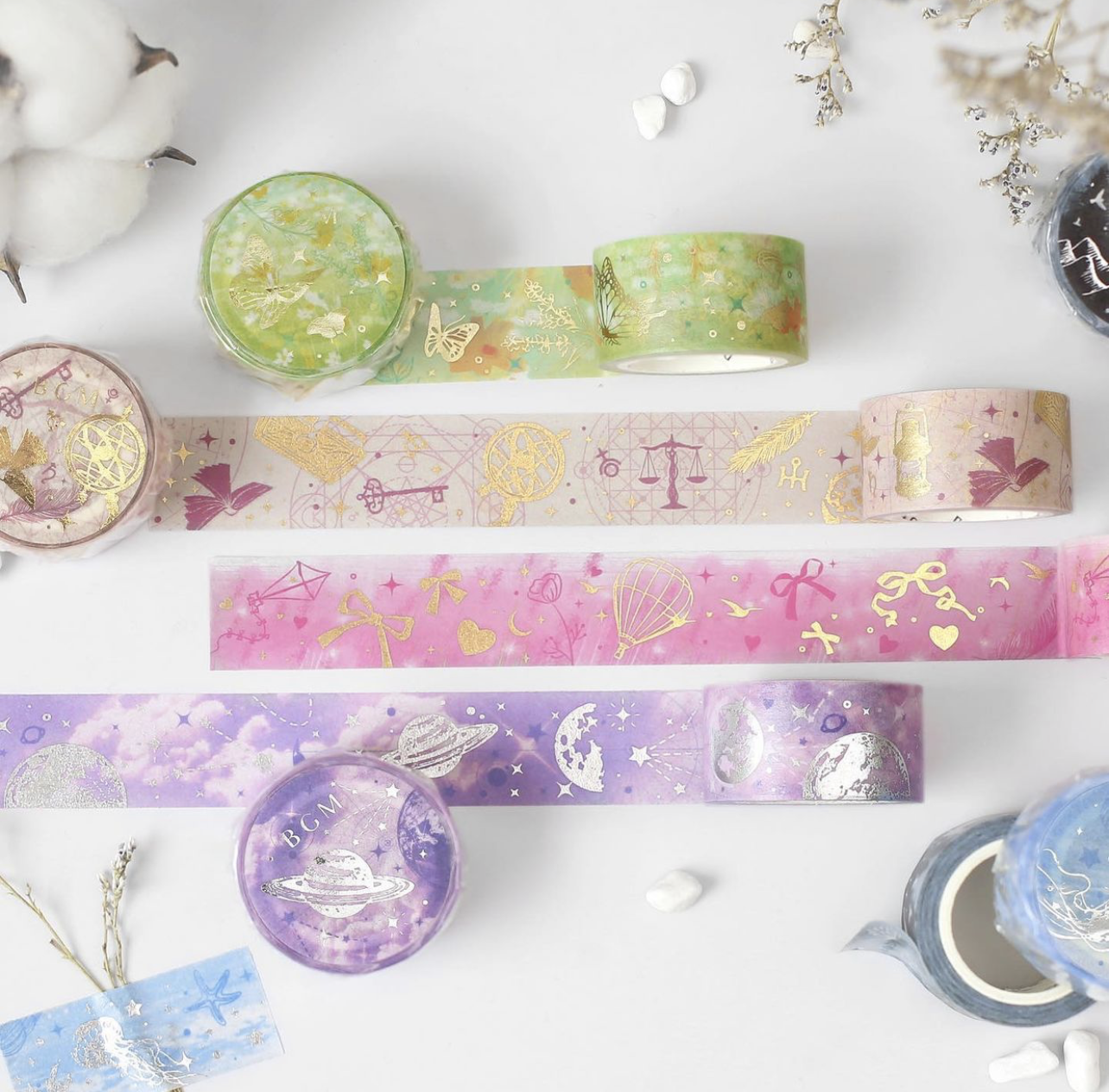 BGM Poems on Nature Masking Tape - Love
