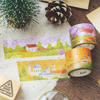 BGM Pointillism Masking Tapes - Four Seasons