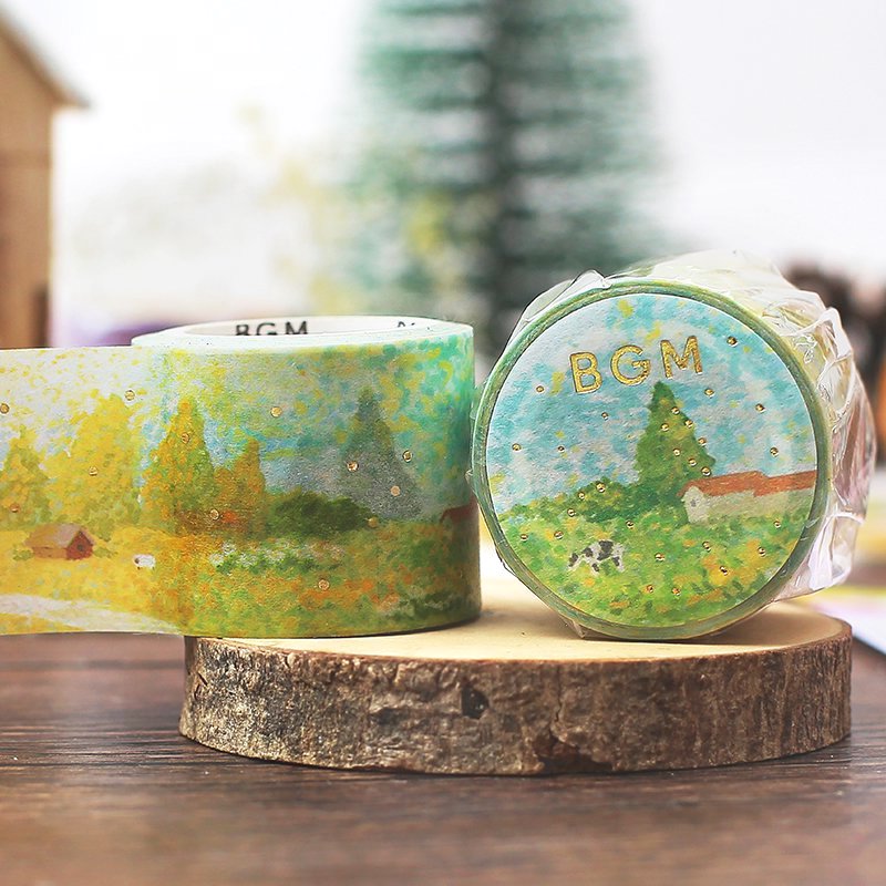 BGM Pointillism Masking Tapes - Four Seasons