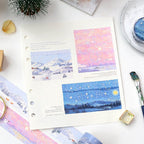 BGM Pointillism Masking Tapes - Four Seasons