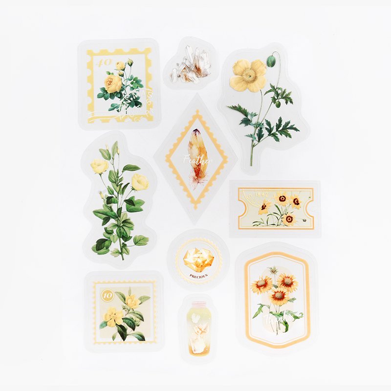 BGM Post Office Stamp Stickers