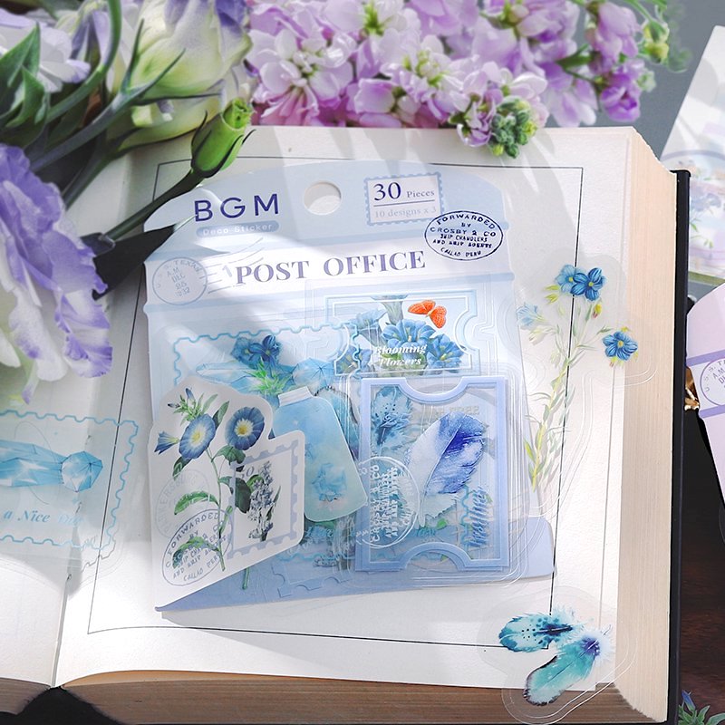 BGM Post Office Stamp Stickers