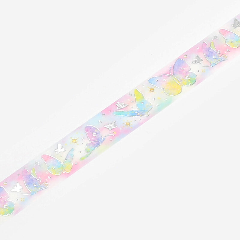 BGM Rainbow Masking Tape - Butterflies