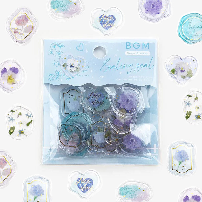 BGM Sealing Deco Stickers - Flower Garden