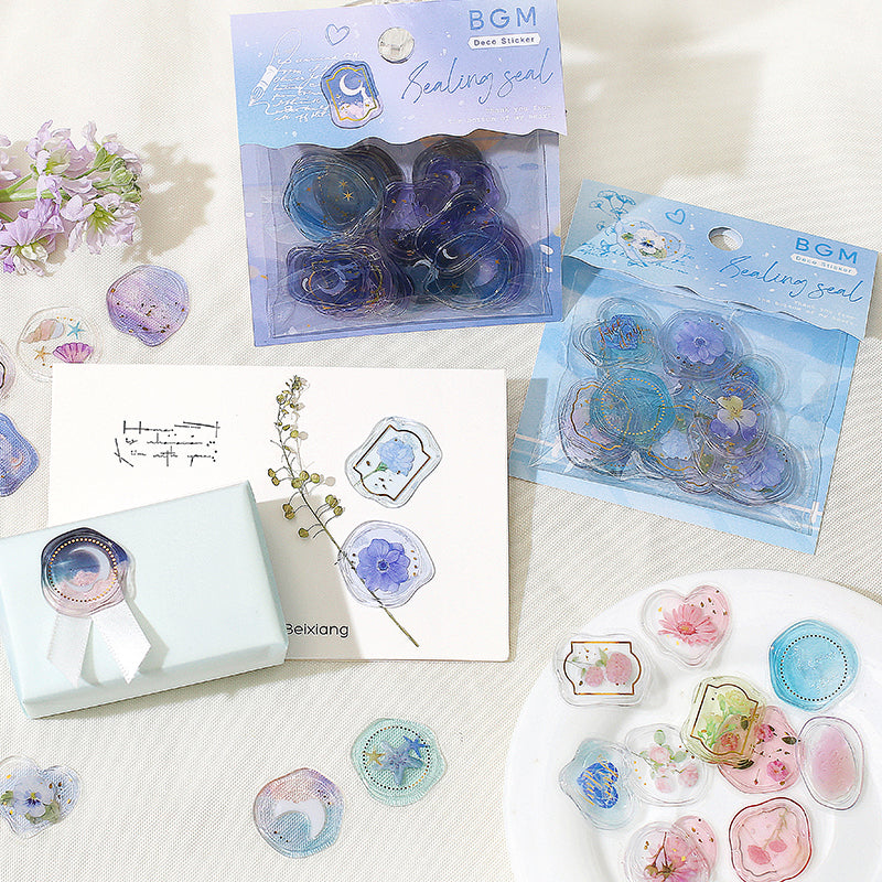 BGM Sealing Deco Stickers - Flower Garden