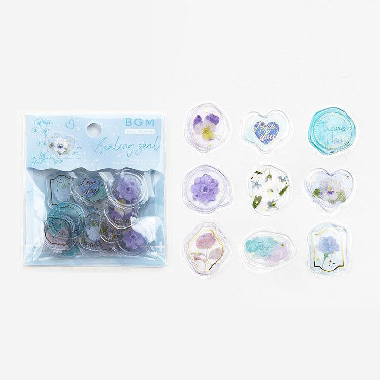 BGM Sealing Deco Stickers - Flower Garden