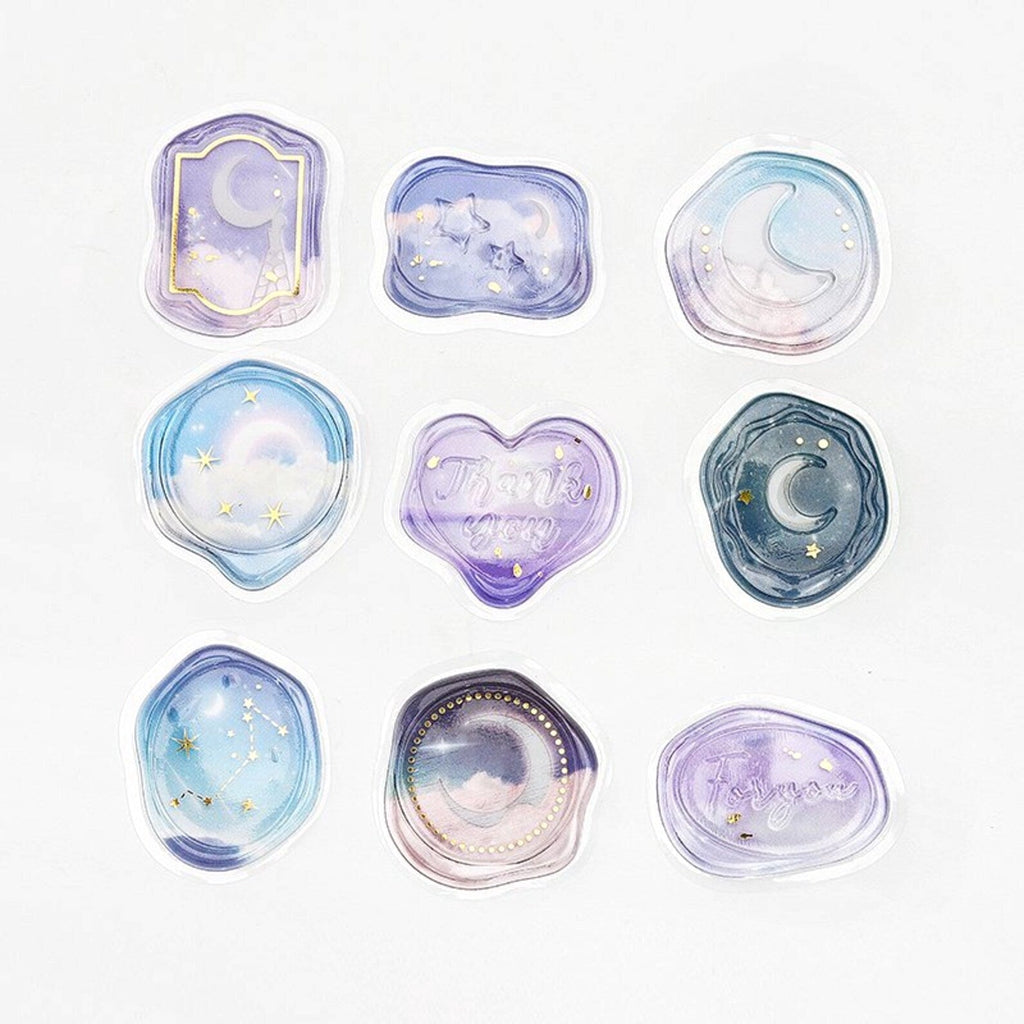 BGM Sealing Deco Stickers - Night Sky
