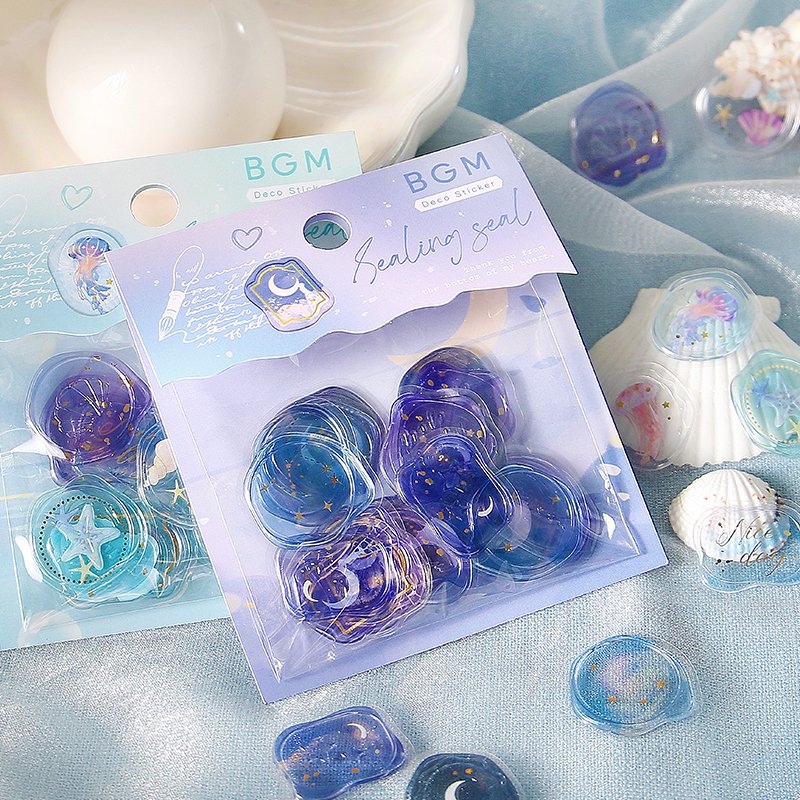 BGM Sealing Deco Stickers - Night Sky