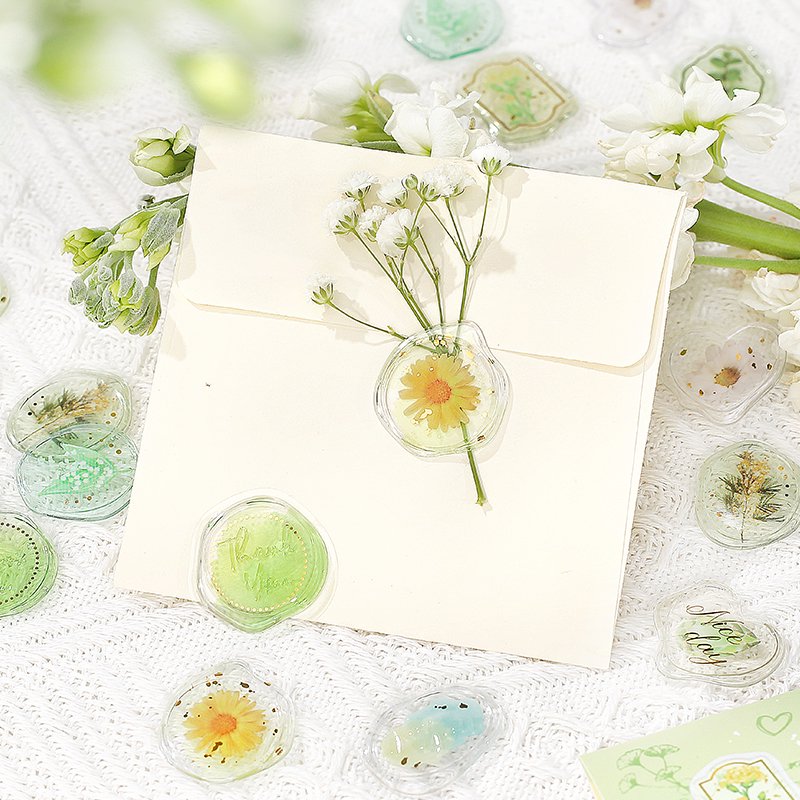 BGM Sealing Deco Stickers - Wild Flowers