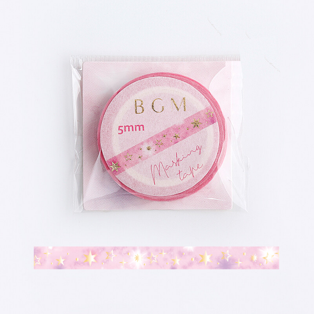 BGM Slim Masking Tapes